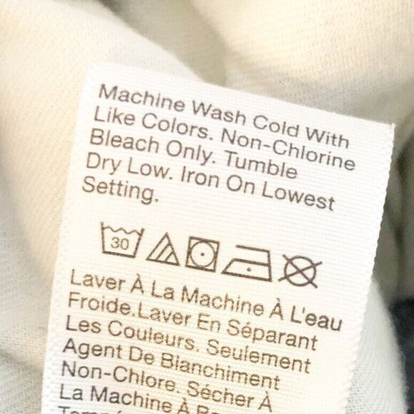 Madewell 24T The Tall High-Rise Slim Crop Boyjean Light Dumas Wash Ripped MC599 - Picture 12 of 12